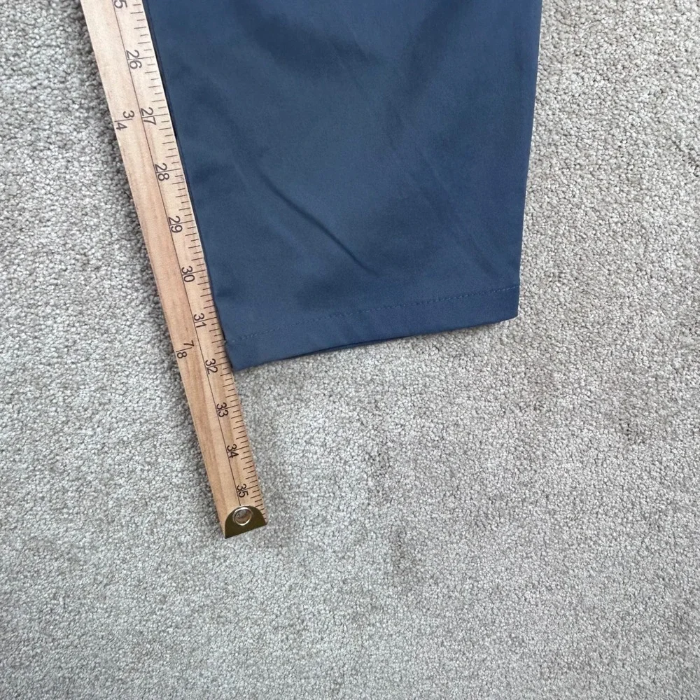Wrangler Outdoor Mens Blue Straight Leg Hiking Cargo Pants NW780GL 38x32